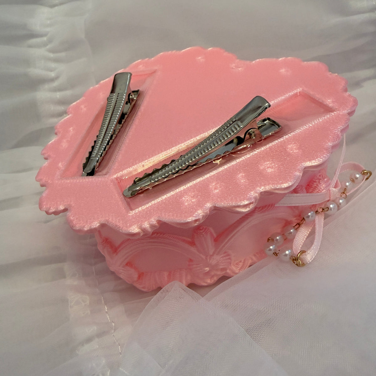 Pink base Cake Mini Hat
