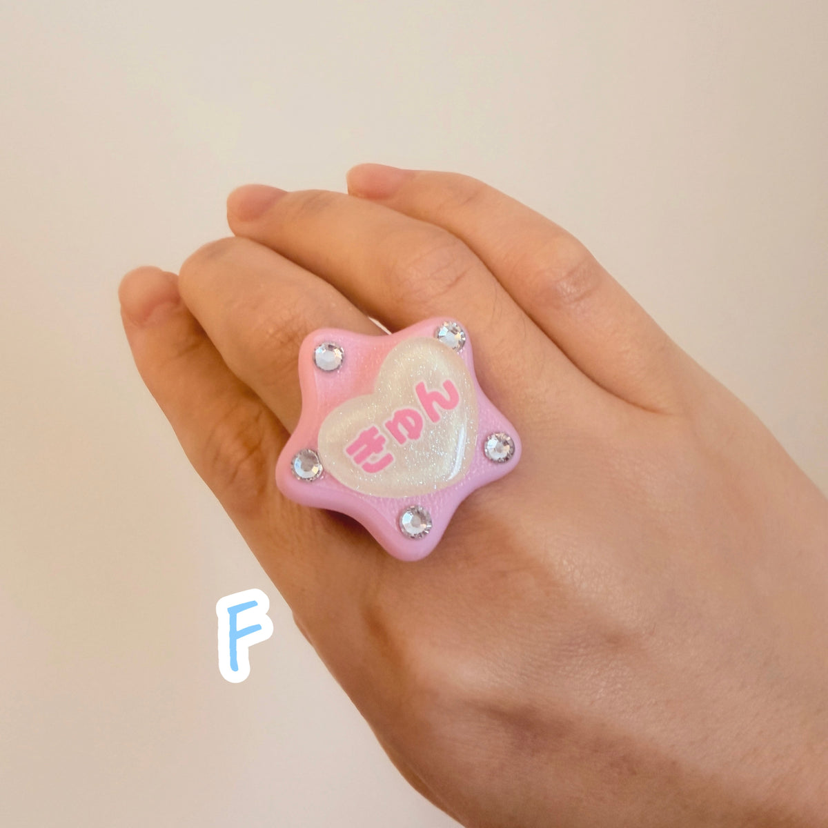 PINK推し活リング　OsikatsuRing
