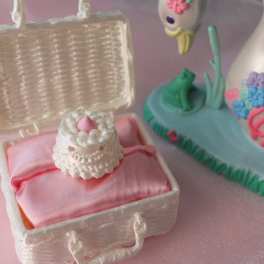 Lace Cake Ring🎀🍰