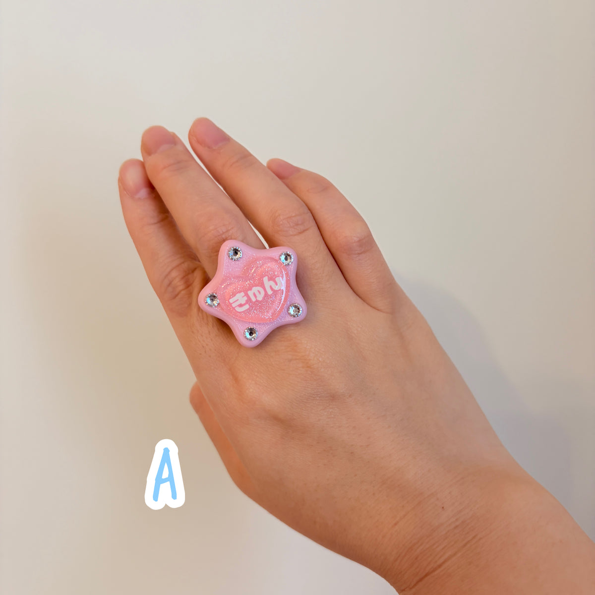 PINK推し活リング　OsikatsuRing