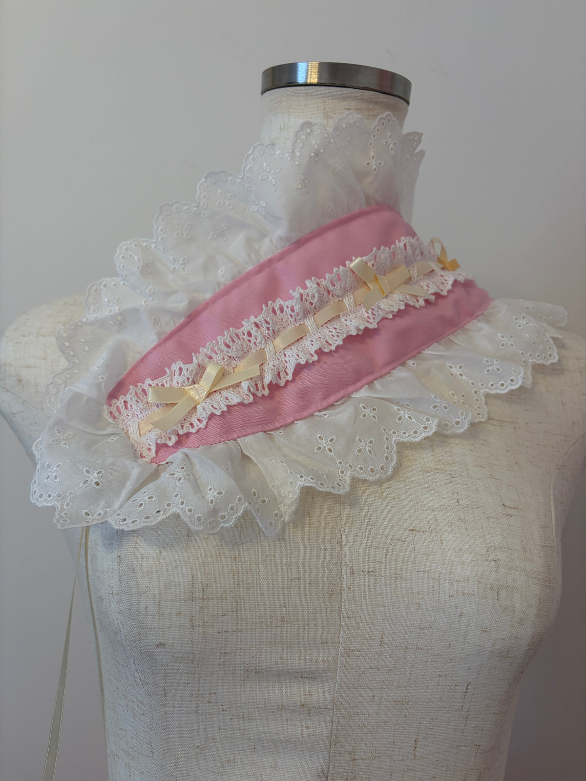 Pink & White EGL drawers + Matching Headdress Set