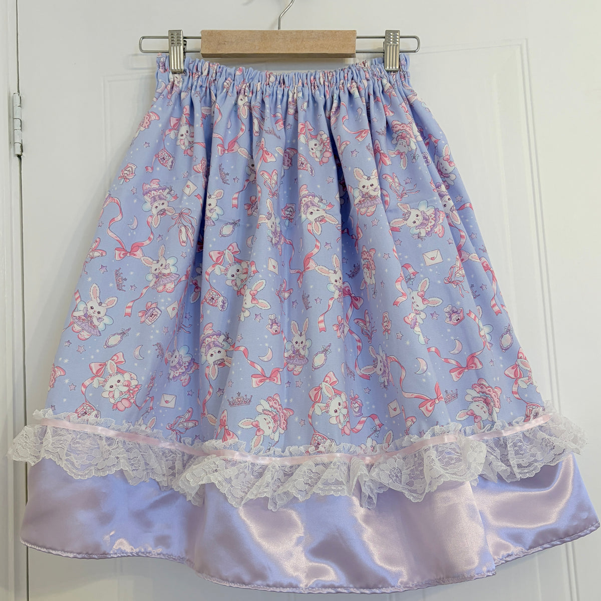 Rabbit cotton handmade skirt