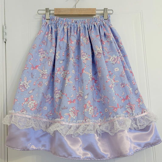 Rabbit cotton handmade skirt
