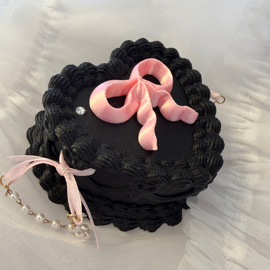 Black base Cake Mini Hat