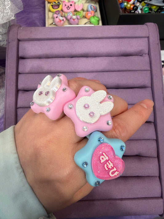 Rabbit Star Ring