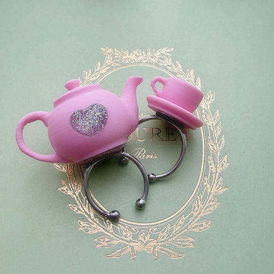 teapot🫖teacup RING