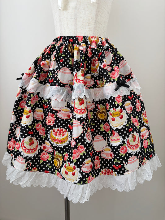 polka dot sweet skirt