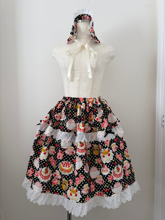 polka dot sweet skirt