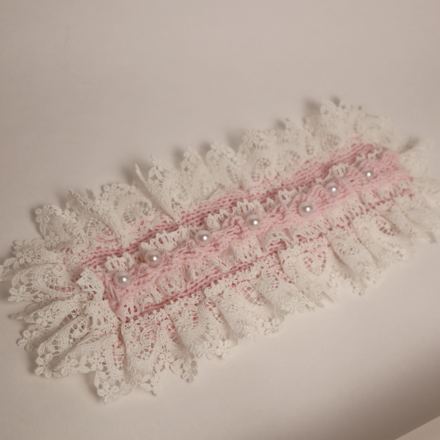 PINK Knit Lolita Head dress