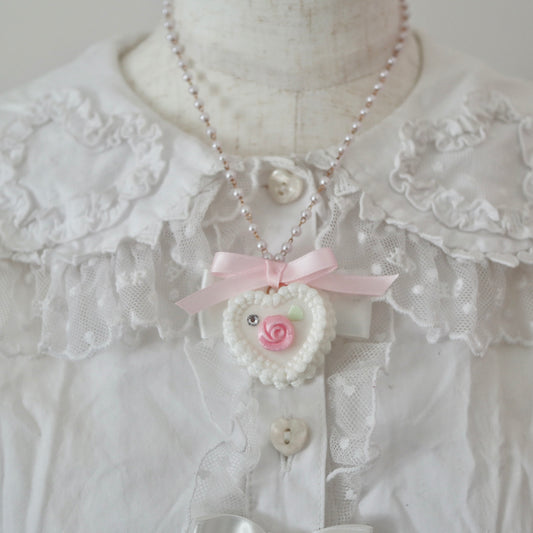 Heart Cake Necklace