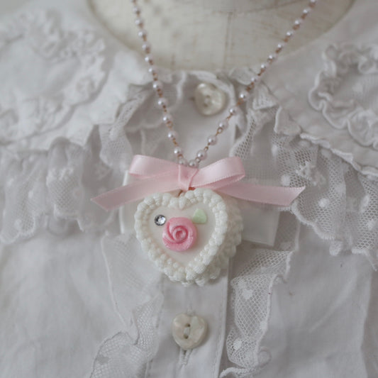 Heart Cake Necklace