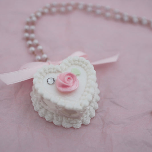 Heart Cake Necklace