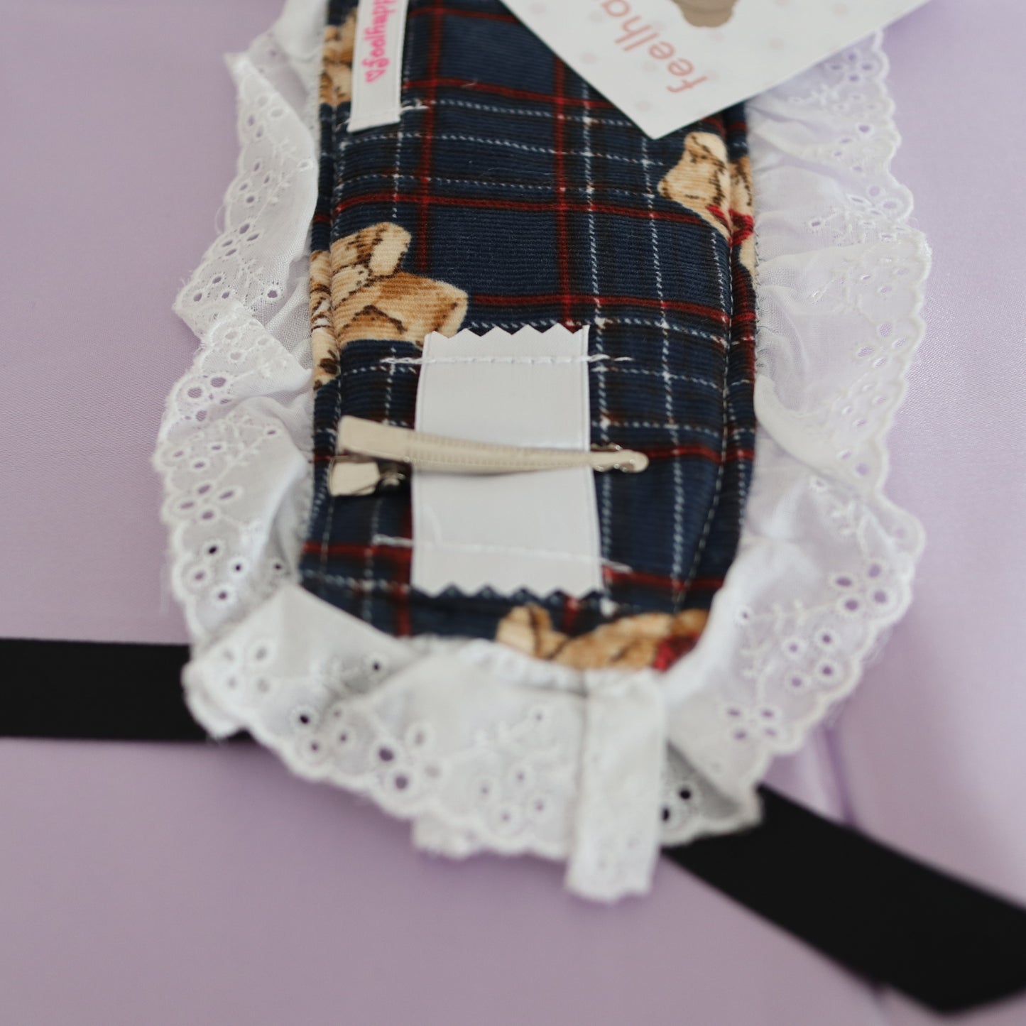 ginghamBear head dress